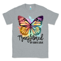 Heather Grey transformed by god's love Classic Tee - JahusDesignShop