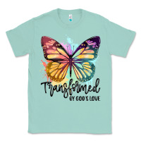 Seafoam transformed by god's love Classic Tee - JahusDesignShop