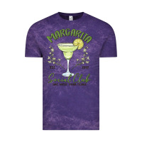 Cloud Purple margarita social club Vintage Tee - MaliasSmallBusiness