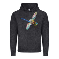 Vintage Black Dragon Fly Vintage Hoodie - LillyAllenDesigns