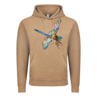 Vintage Coffee Dragon Fly Vintage Hoodie - LillyAllenDesigns