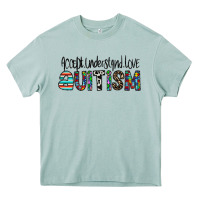 Arona accept. understand love autism Heavy Core Tee - CowhideDigitalArt