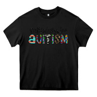 Black accept. understand love autism Heavy Core Tee - CowhideDigitalArt