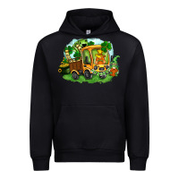 Black truck saint patrick's day Urban Hoodie - FaDigitalArtStudio