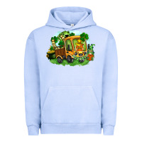 Pigment Grape Ice truck saint patrick's day Urban Hoodie - FaDigitalArtStudio