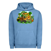 Truck Saint Patrick's Day Urban Hoodie | Teevron