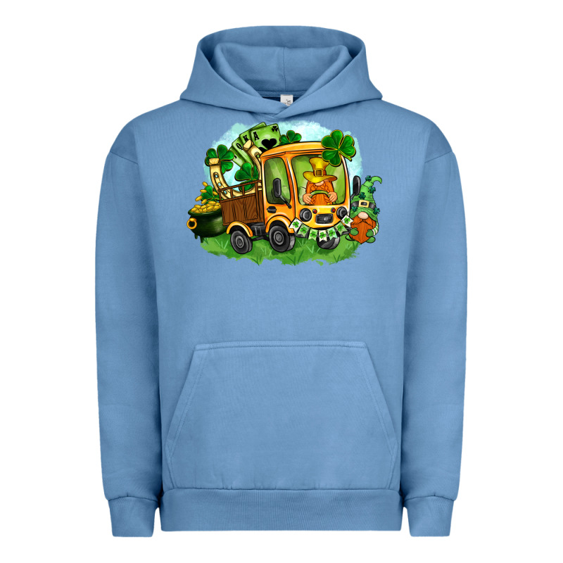 Truck Saint Patrick's Day Urban Hoodie by FaDigitalArtStudio | Teevron