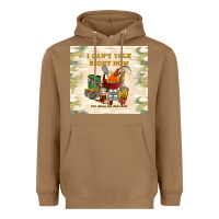 Toasted Coconut i can't talk right now Heavyweight Hoodie - TumblerDesignByShophia
