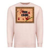 Pale Pink true junkie crime Premium Sweatshirt - TumblerDesignByShophia