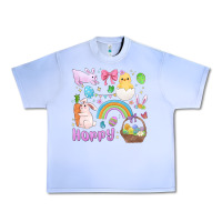 Grape Ice easter hoppy bunny Urban Heavy Tee - MaliasSmallBusiness