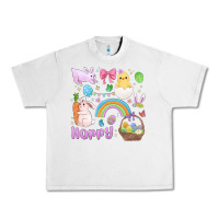 Lunar Rock easter hoppy bunny Urban Heavy Tee - MaliasSmallBusiness