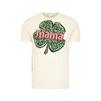 Vintage Arctic leopard shamrock mama Vintage Tee - MaliasSmallBusiness