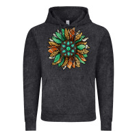 Vintage Black thanksgiving fall sunflower Vintage Hoodie - Jasminsmagicworld