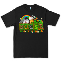 Black st patricks nurse Premium Tee - AdoDesignShop