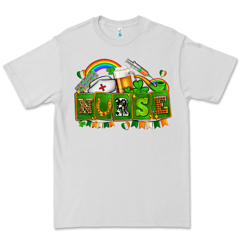 St Patricks Nurse Premium Tee by AdoDesignShop | Teevron