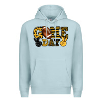 Blue Mist Game day yellow and black team color Premium Hoodie - HowdyJamesFarm