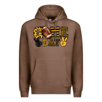 Chestnut Game day yellow and black team color Premium Hoodie - HowdyJamesFarm