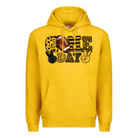 Lemon Game day yellow and black team color Premium Hoodie - HowdyJamesFarm