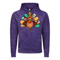 Cloud Purple thanksgiving turkey Vintage Hoodie - Jasminsmagicworld