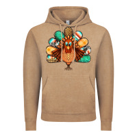 Vintage Coffee thanksgiving turkey Vintage Hoodie - Jasminsmagicworld
