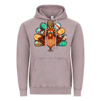 Thanksgiving Turkey Vintage Hoodie | Teevron
