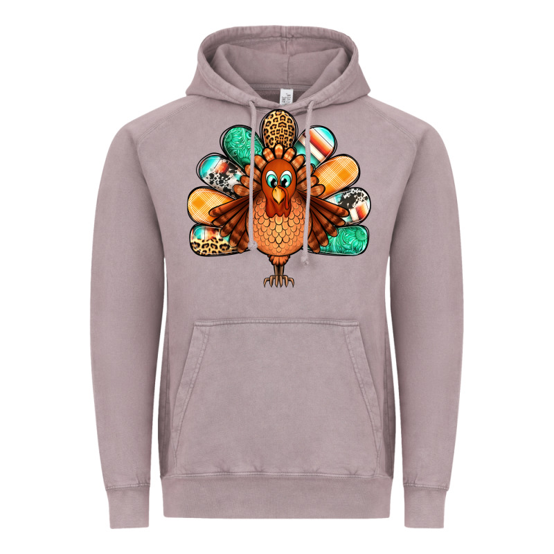 Thanksgiving Turkey Vintage Hoodie by Jasminsmagicworld | Teevron