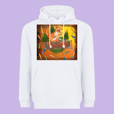 Teaching Is A Walk In The Park Heavyweight Hoodie Designed By Tumblerdesignbyshophia