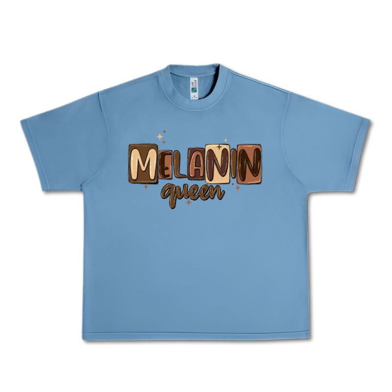 Melanin Queen Urban Heavy Tee by MaliasSmallBusiness | Teevron