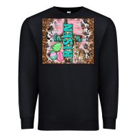 Black western he is risen with rabbit Premium Sweatshirt - TumblerDesignByShophia