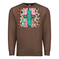 Chestnut western he is risen with rabbit Premium Sweatshirt - TumblerDesignByShophia