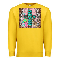 Lemon western he is risen with rabbit Premium Sweatshirt - TumblerDesignByShophia