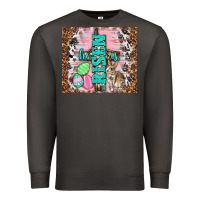 Smoke western he is risen with rabbit Premium Sweatshirt - TumblerDesignByShophia