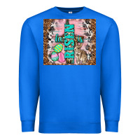 True Royal western he is risen with rabbit Premium Sweatshirt - TumblerDesignByShophia