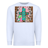 White western he is risen with rabbit Premium Sweatshirt - TumblerDesignByShophia