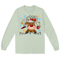 Matcha christmas deer school Long Sleeve Tee - MaliasSmallBusiness