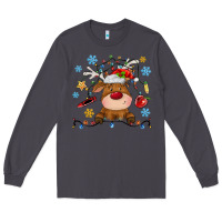 Smoke christmas deer school Long Sleeve Tee - MaliasSmallBusiness