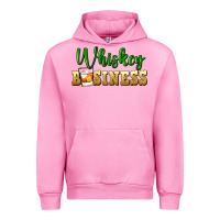 Fuchsia Pink whiskey business St. Patricks Day Urban Hoodie - FaDigitalArtStudio