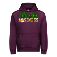 Mauve Wine whiskey business St. Patricks Day Urban Hoodie - FaDigitalArtStudio
