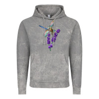 Cloud Rock Dragonfly With Lavender Vintage Hoodie - LillyAllenDesigns
