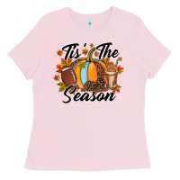 Bubblegum Pink tis is season Ladies Tee - RacoonDesign
