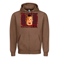 Chestnut Merry Christmas You Filthy Animal Zipper Hoodie - Bettercallsaul