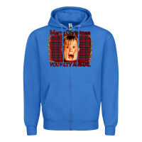 True Royal Merry Christmas You Filthy Animal Zipper Hoodie - Bettercallsaul