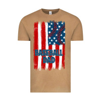Vintage Camel baseball dad american flag Vintage Tee - JahusDesignShop