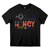 Black america honey Heavy Core Tee - CowhideDigitalArt