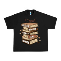 Black i teach strength bravery equality love history Urban Heavy Tee - MaliasSmallBusiness