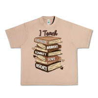 Burro i teach strength bravery equality love history Urban Heavy Tee - MaliasSmallBusiness