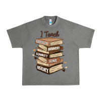 Tornado i teach strength bravery equality love history Urban Heavy Tee - MaliasSmallBusiness