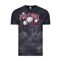Cloud Black volleyball mom Vintage Tee - MaliasSmallBusiness