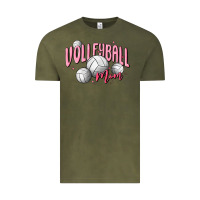 Vintage Olive volleyball mom Vintage Tee - MaliasSmallBusiness