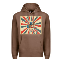 Chestnut retro america Premium Hoodie - TumblerDesignByShophia
